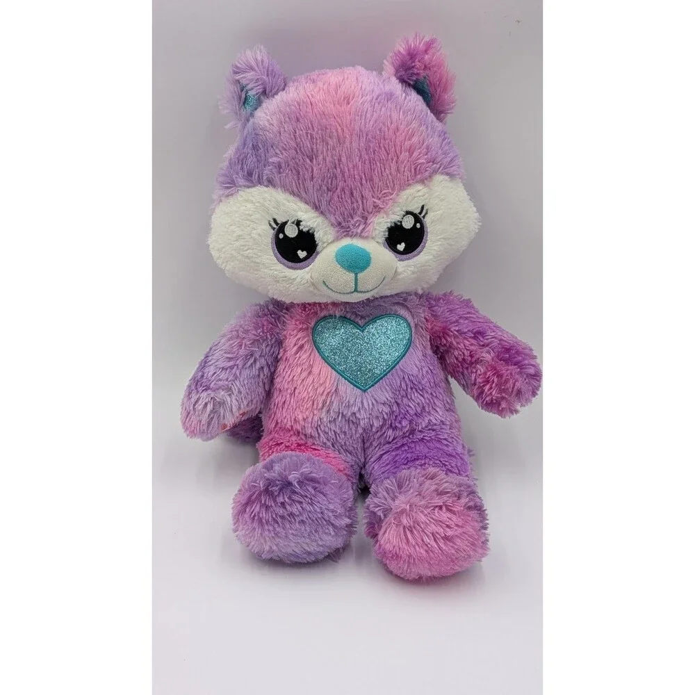 Build A Bear Workshop Heartables Indigo the Fox Woodsy Wonder Purple